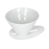 Hario - V60 Ceramic One Pour Dripper MUGEN - White