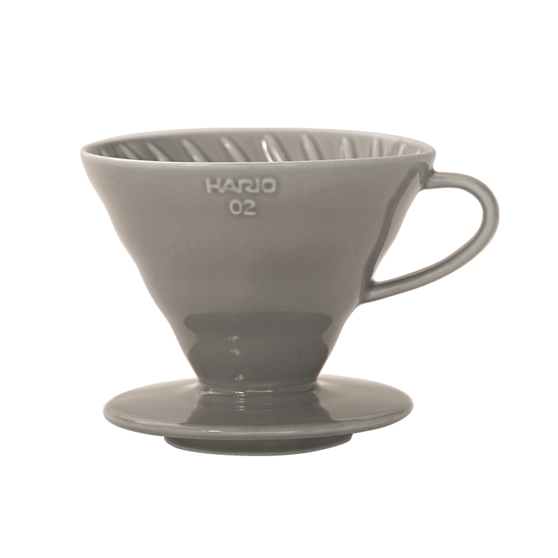 Hario V60-02 Ceramic Coffee Dripper Gray