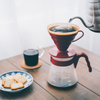 Hario V60 Pour Over Kit Red - dripper + server + filters