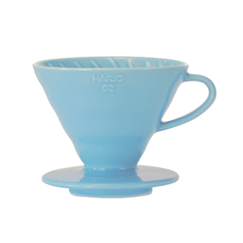 Hario V60-02 Ceramic Coffee Dripper Blue